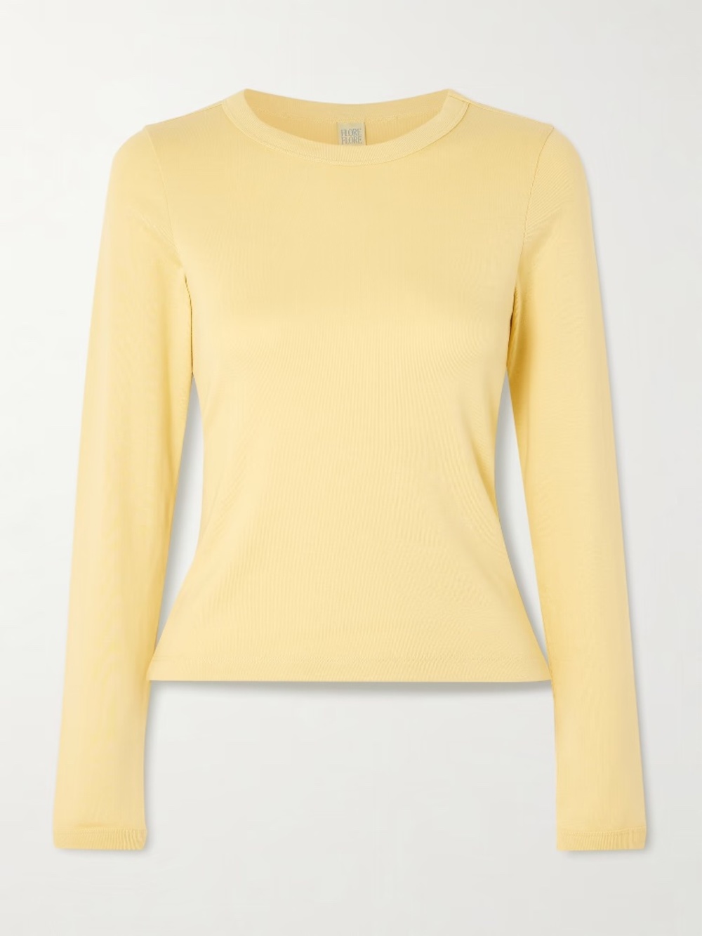 Flore Flore Max Tee in Yellow, size XL (fits like a L)